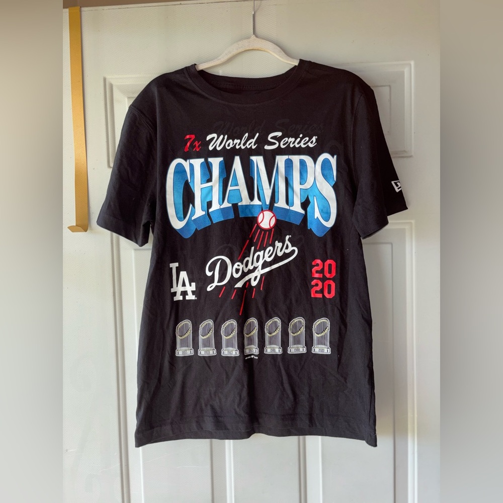 New Era L.A. Dodgers World Series 2020 Champs tee size S